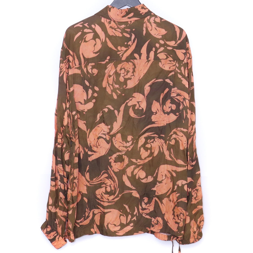 Dries Van Noten 25SS CAMMON M.W. Half-Zip Shirt Size 46