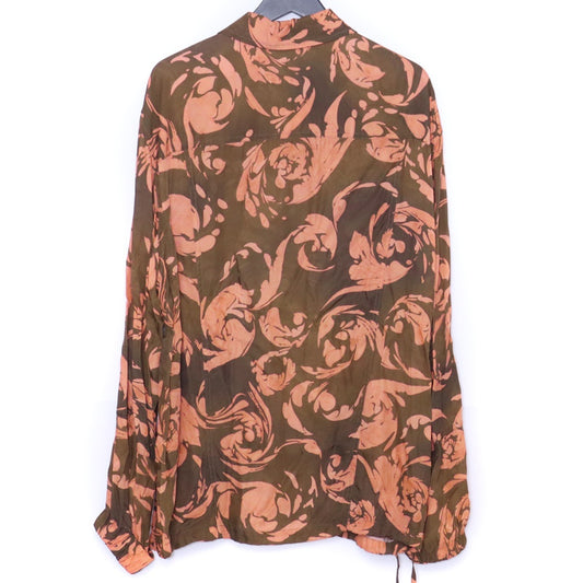 Dries Van Noten 25SS CAMMON M.W. Half-Zip Shirt Size 46