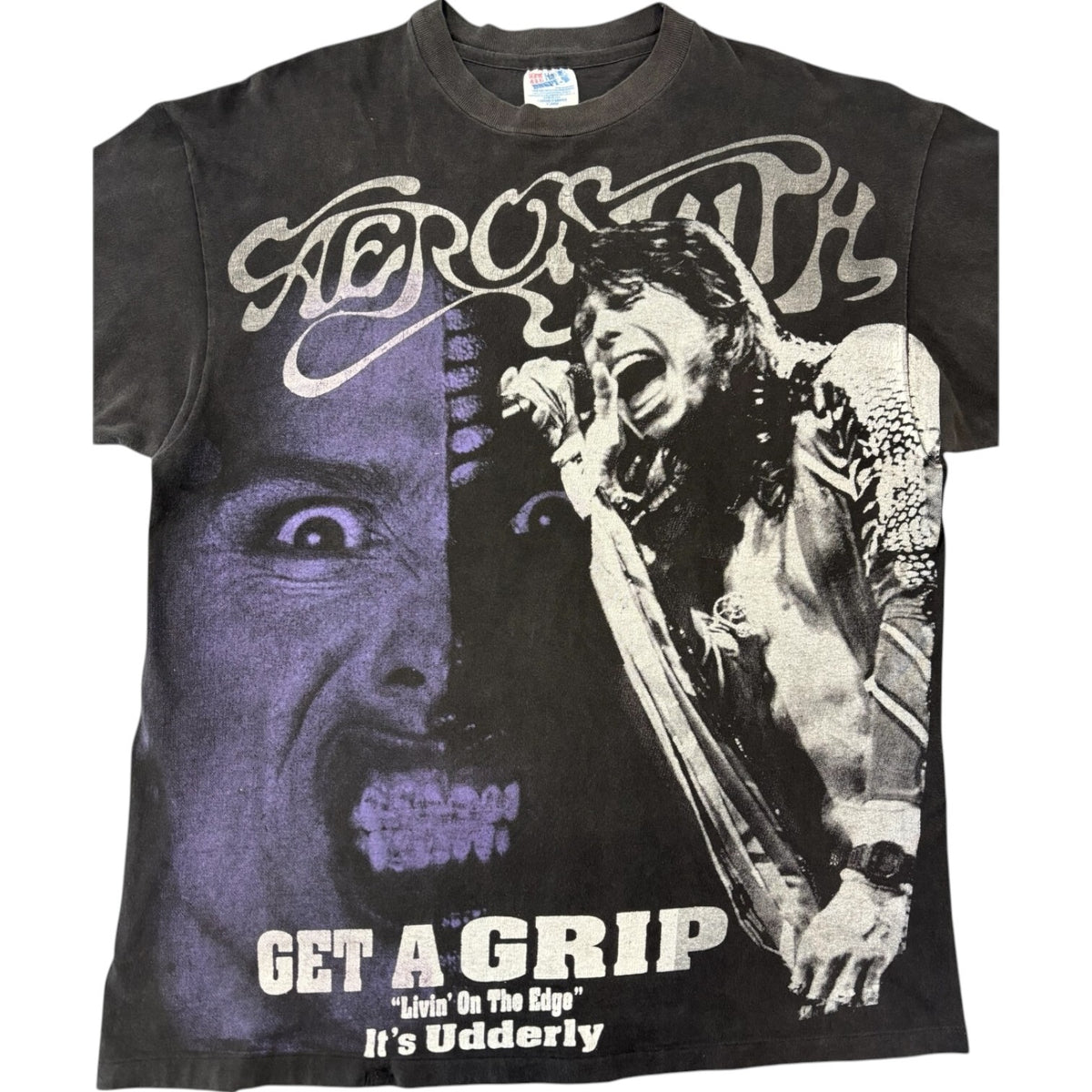 AEROSMITH 90s GET A GRIP TOUR 1994 Vintage T-Shirt Size XL