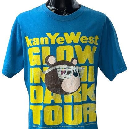 Kanye West 00s T-Shirt Blue Size L