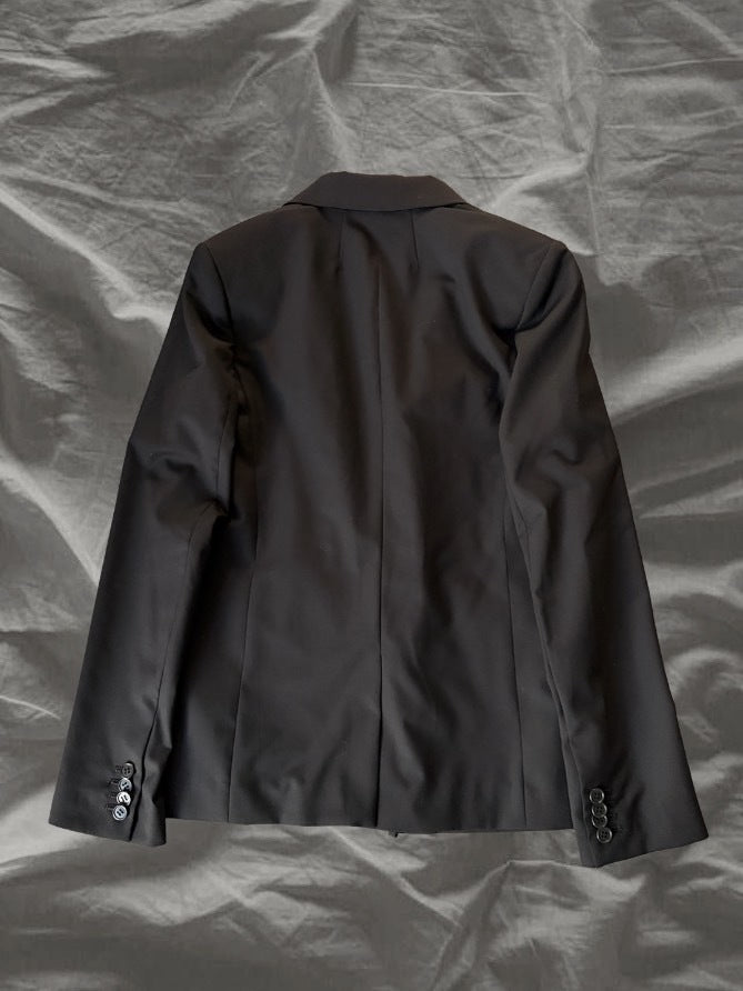 HELMUTLANG SS16 Fine Wool Asymmetry Blazer XS Size 34S