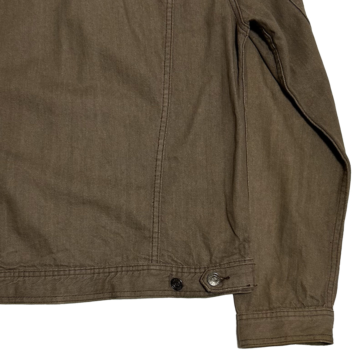 ARMANI EXCHANGE 90s Brown Trucker Jacket Size S