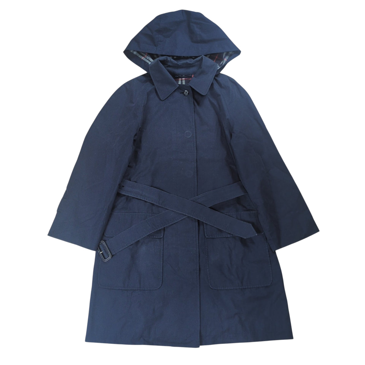 Burberrys Burberry Check Liner Hooded Coat Size M