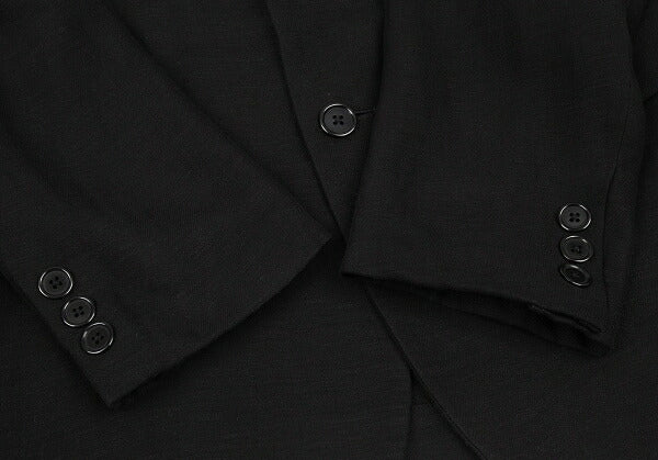 Yohji Yamamoto POUR HOMME 09SS Basting Jacket Black Size 4