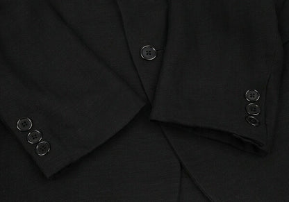 Yohji Yamamoto POUR HOMME 09SS Basting Jacket Black Size 4
