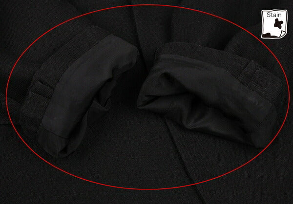 Yohji Yamamoto POUR HOMME 09SS Basting Jacket Black Size 4