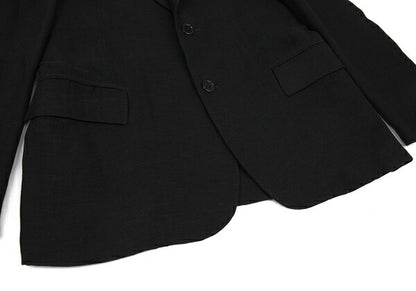 Yohji Yamamoto POUR HOMME 09SS Basting Jacket Black Size 4