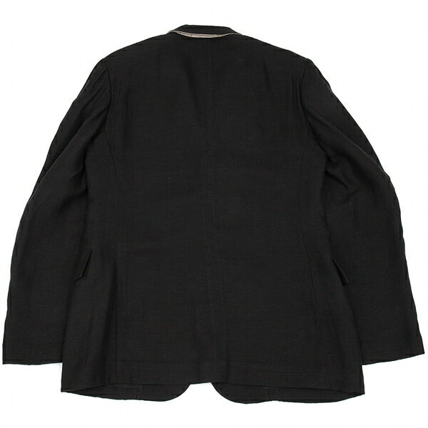 Yohji Yamamoto POUR HOMME 09SS Basting Jacket Black Size 4