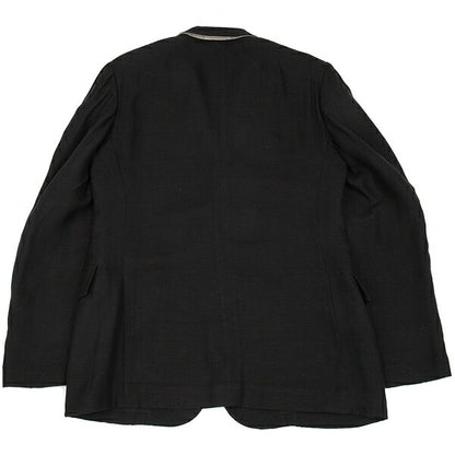 Yohji Yamamoto POUR HOMME 09SS Basting Jacket Black Size 4