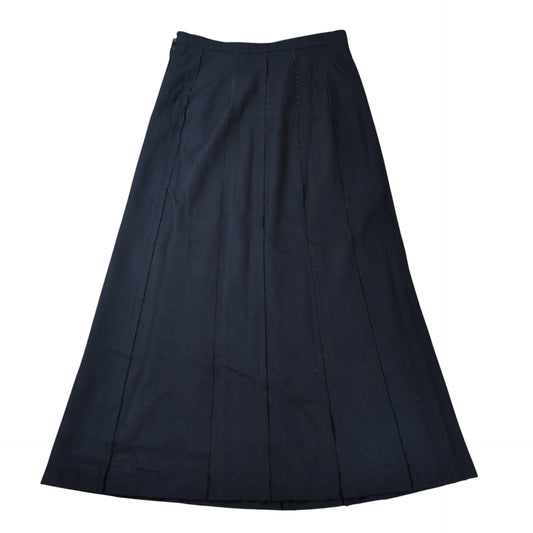 tricot COMME des GARCONS 01AW Pleated Wool Skirt Size M