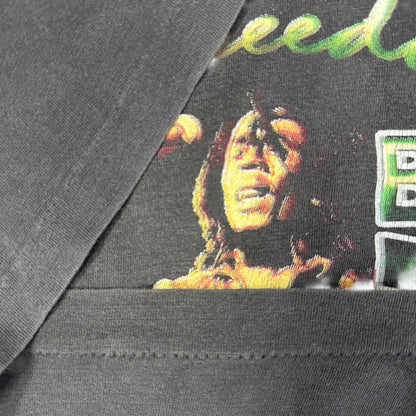 BOB MARLEY 90s "Songs Of Freedom" Album T-Shirt Size XL