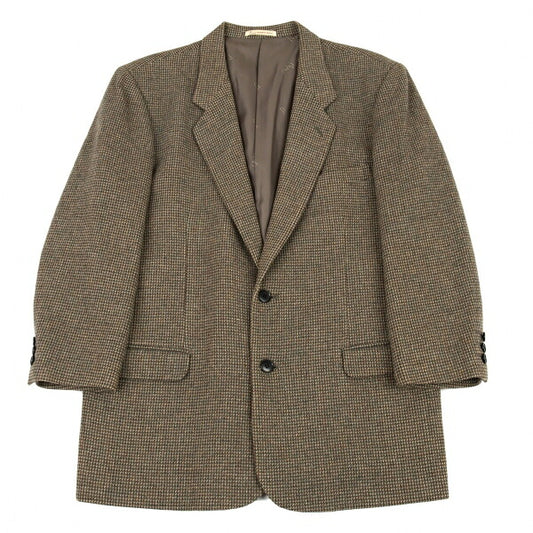 Papas MAGEE Wool Tweed Jacket Khaki Size M46