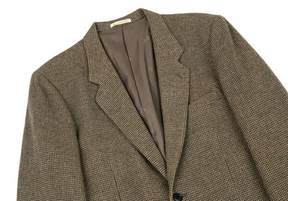 Papas MAGEE Wool Tweed Jacket Khaki Size M46