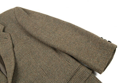 Papas MAGEE Wool Tweed Jacket Khaki Size M46