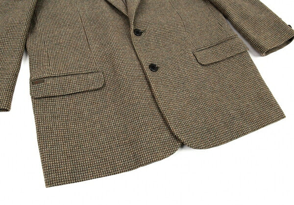 Papas MAGEE Wool Tweed Jacket Khaki Size M46