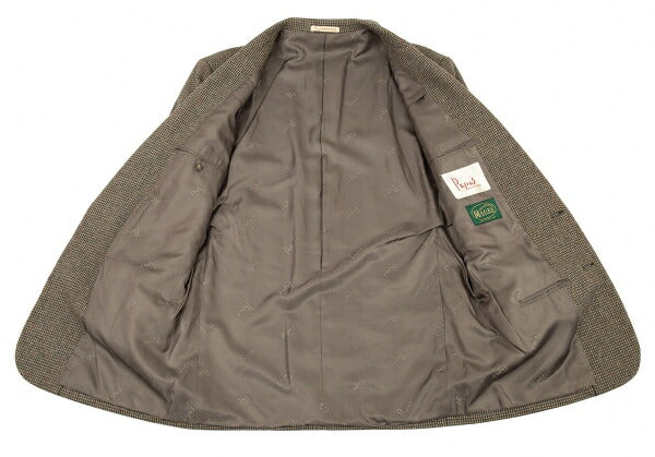 Papas MAGEE Wool Tweed Jacket Khaki Size M46