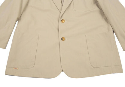Papas Cotton 3-Patch Jacket Beige Size L48
