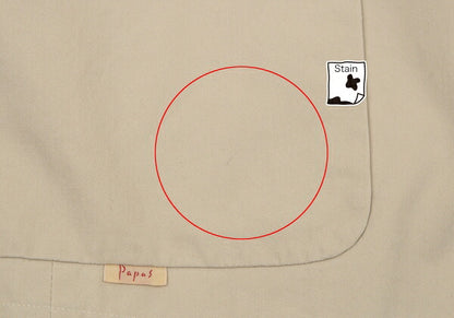 Papas Cotton 3-Patch Jacket Beige Size L48