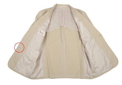 Papas Cotton 3-Patch Jacket Beige Size L48