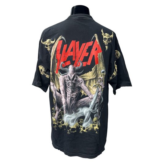 Slayer 90s DAWN OF THE BEAST All-Over Print T-Shirt Size XL