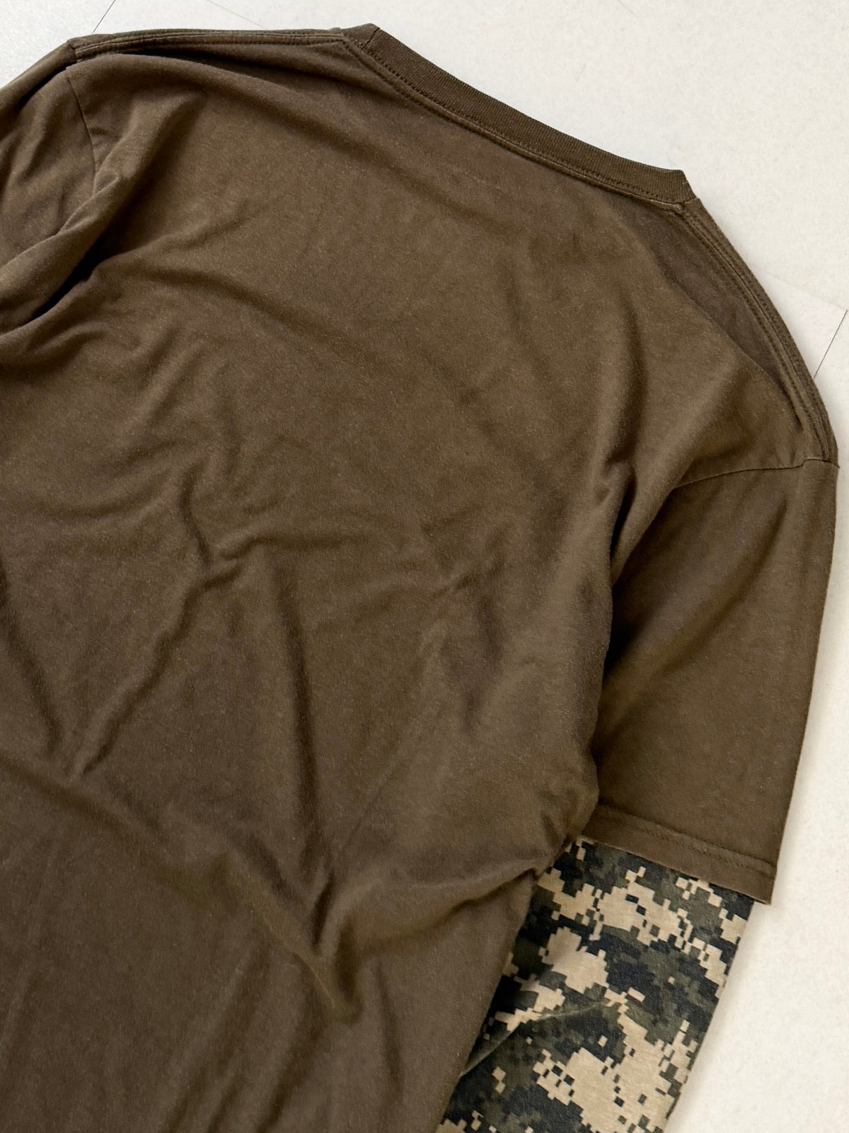 Vintage Layered Long Sleeve T-Shirt Size XL