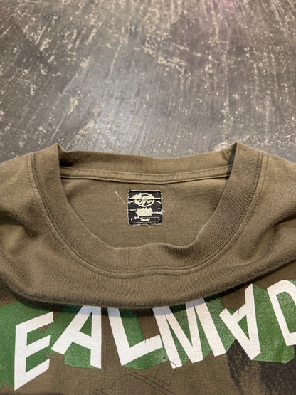 Undercover 01SS T-Shirt Khaki Cotton Size M