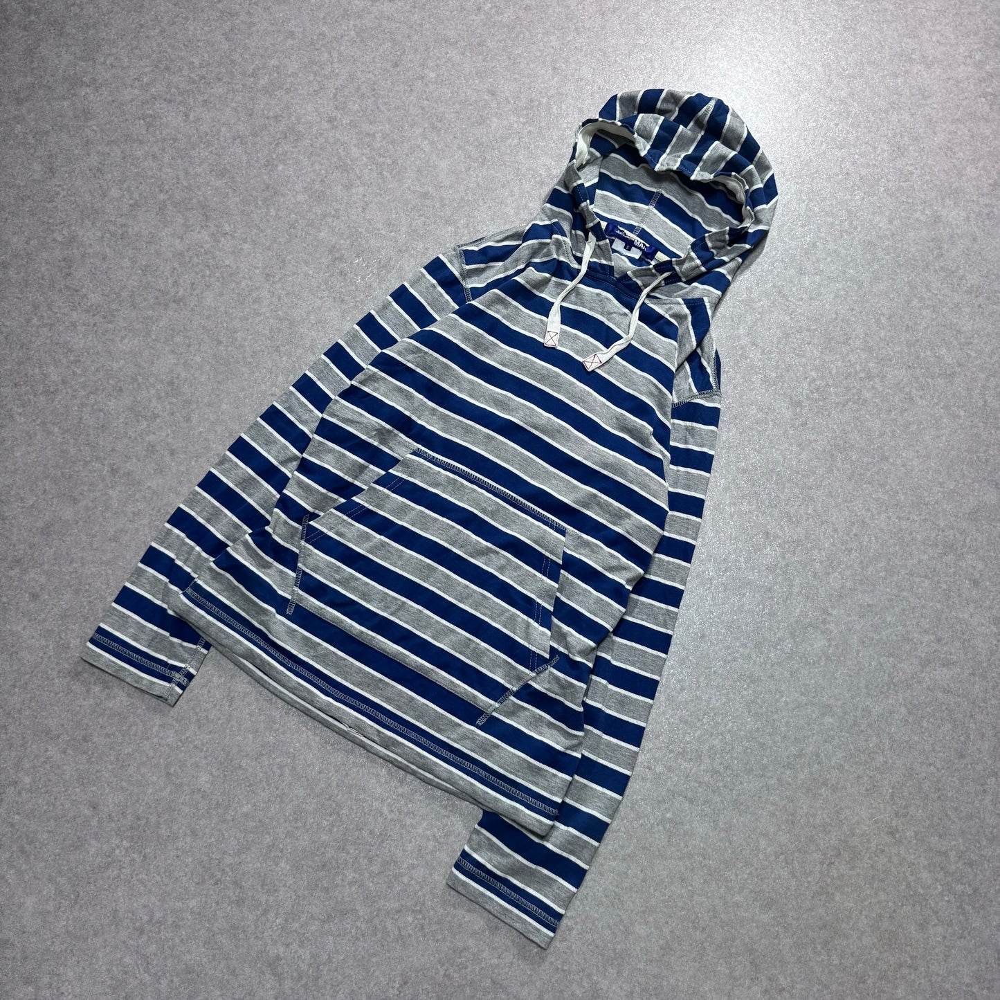Junya Watanabe (2012ss) Multi Border Hoodie Size S
