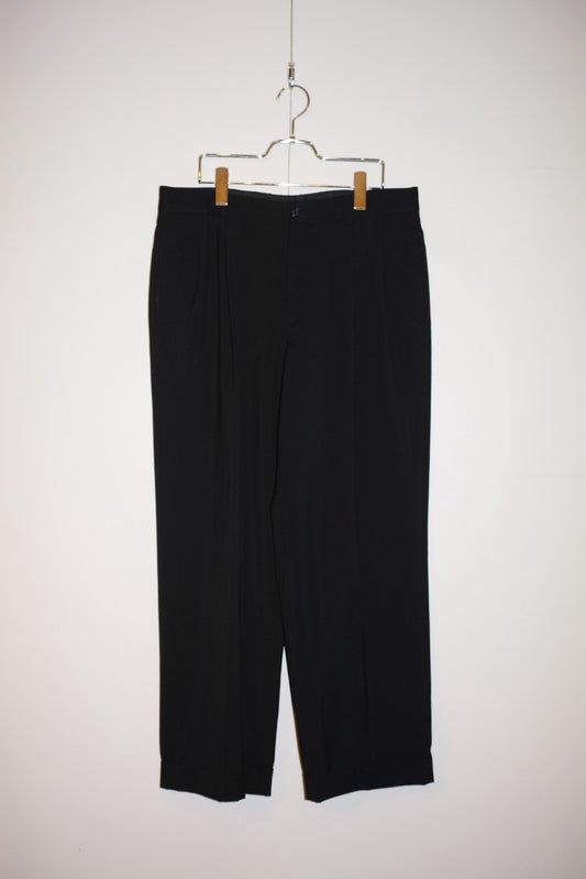 Japanese Brand A.A.R Yohji Yamamoto Wide 2Tuck Wool Size 40