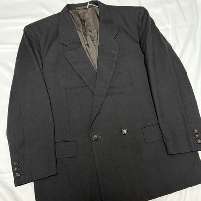 COMME des GARCONS HOMME 80s Brown Wool DB Jacket Size M