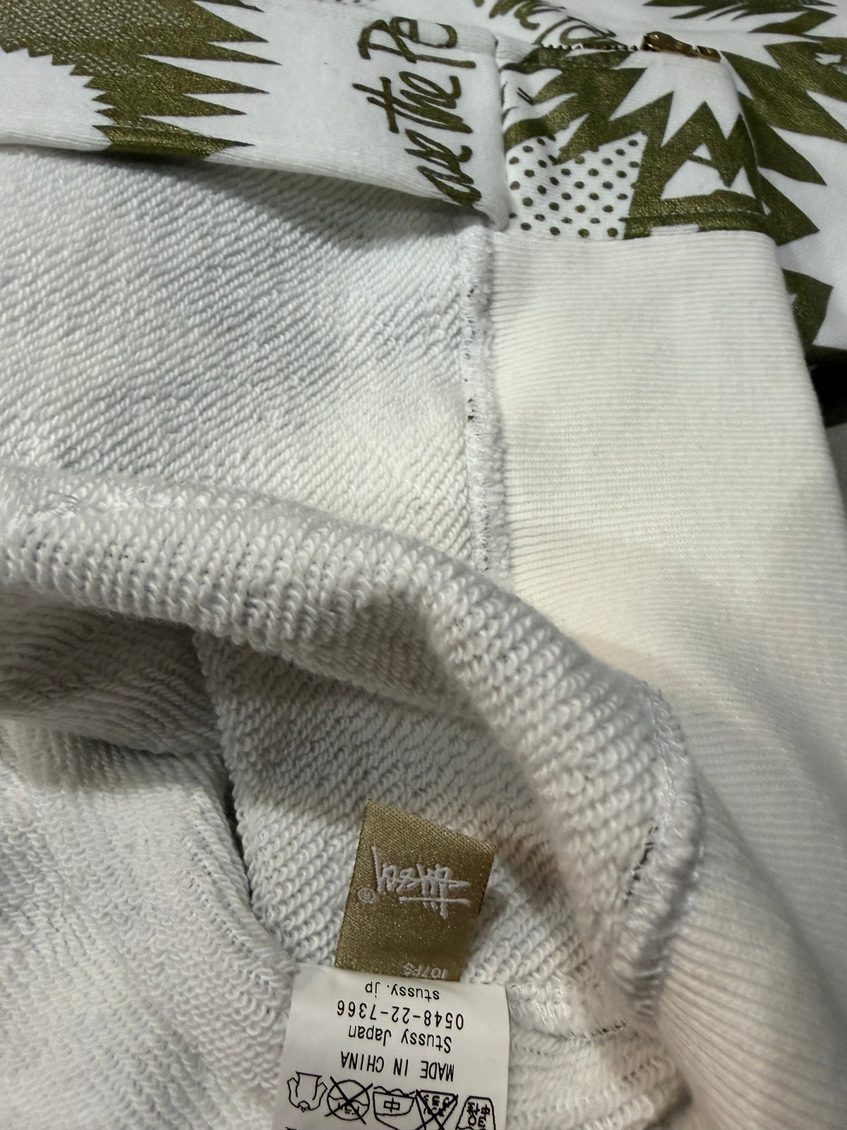 Stussy Funabashi Chapter Limited Sweatshirt White Size XL