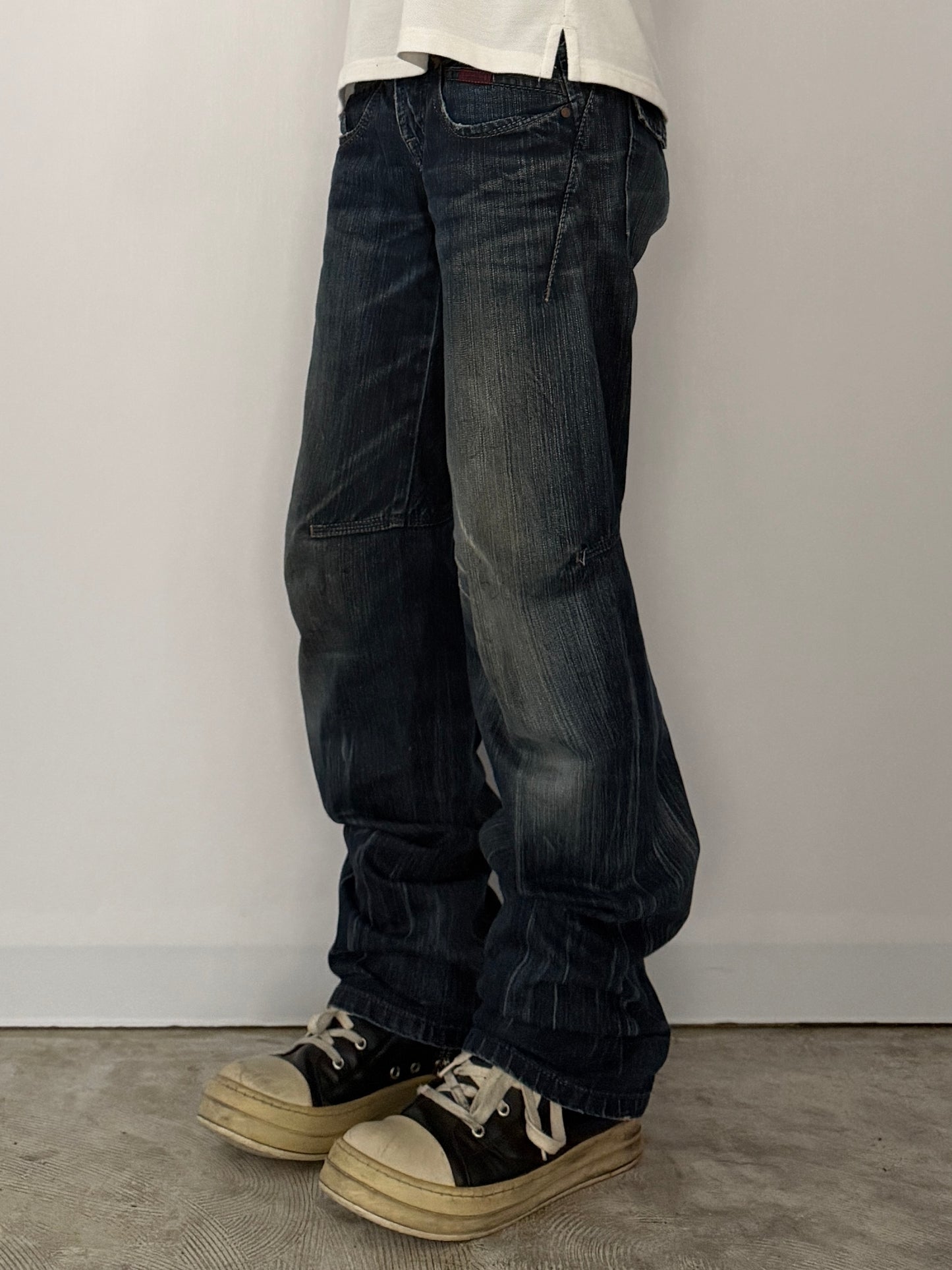 Marithe + Francois Girbaud Blue Gimmick Denim Jeans Size 40