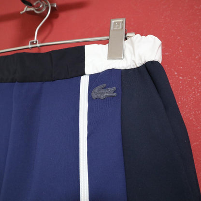 Lacoste Runway Collection Navy Wide Track Pants Size XS