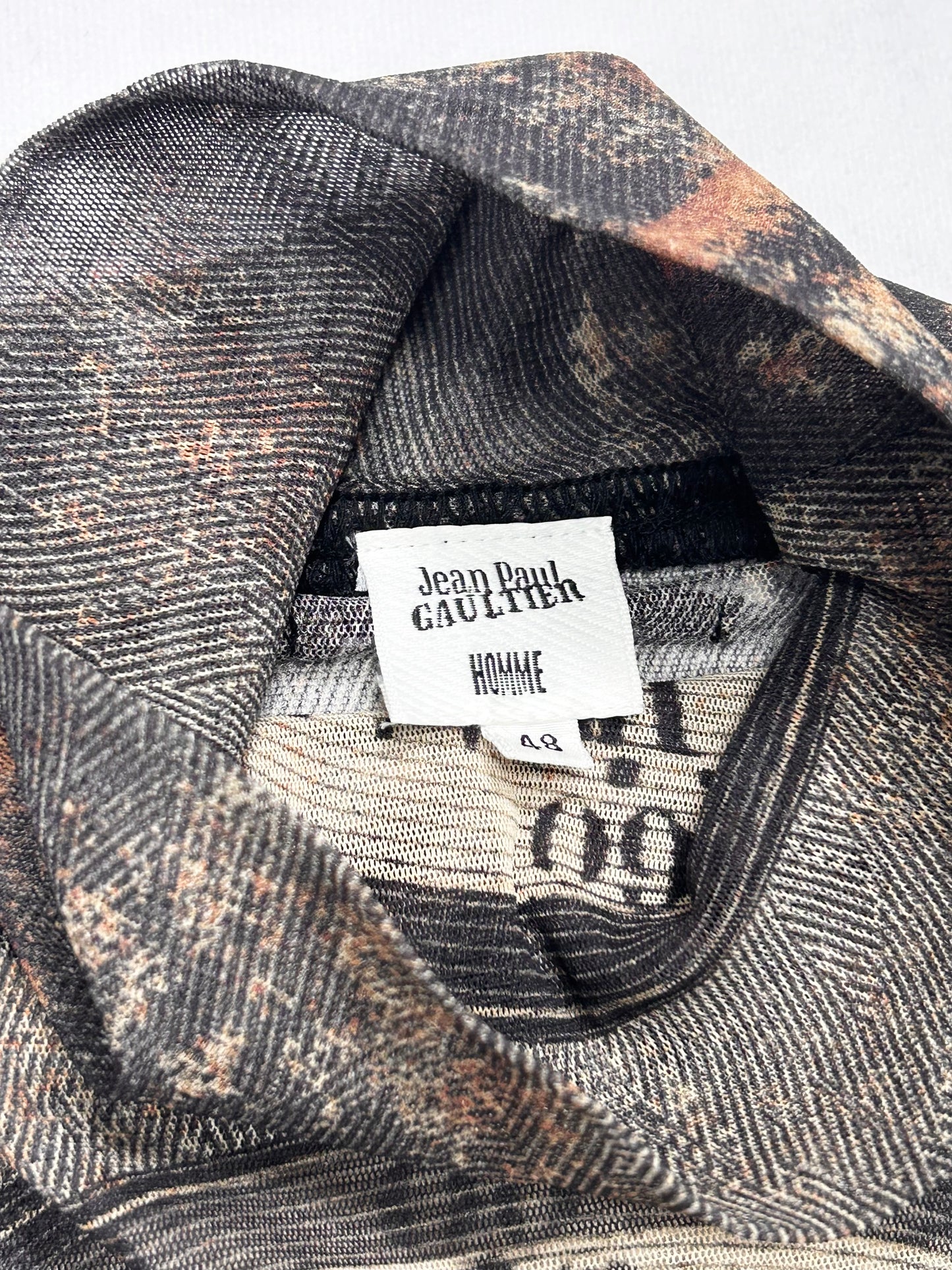 Jean Paul GAULTIER HOMME Clock Woman Top (F/W03) Size 48