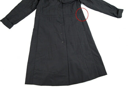 PLEATS PLEASE Ultrasonic Cut Hooded Coat Gray Size 3