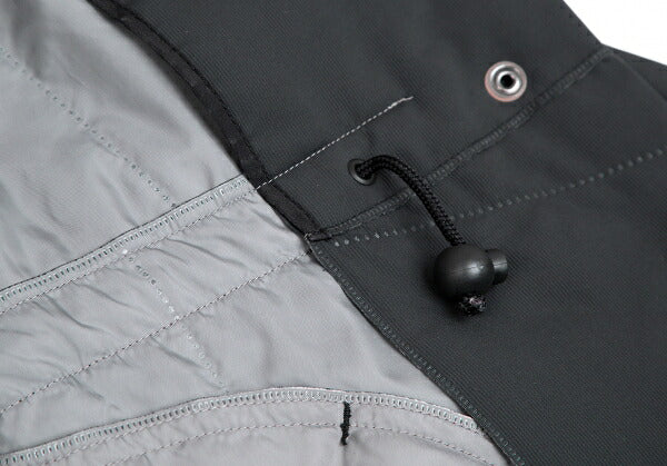 PLEATS PLEASE Ultrasonic Cut Hooded Coat Gray Size 3