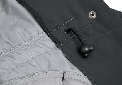 PLEATS PLEASE Ultrasonic Cut Hooded Coat Gray Size 3