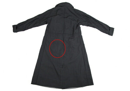 PLEATS PLEASE Ultrasonic Cut Hooded Coat Gray Size 3