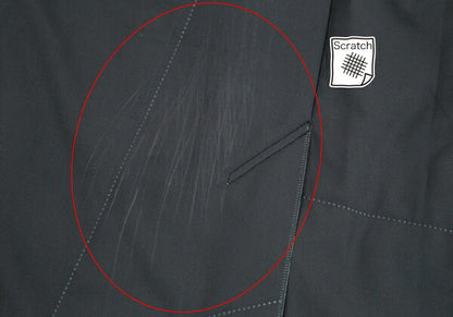 PLEATS PLEASE Ultrasonic Cut Hooded Coat Gray Size 3