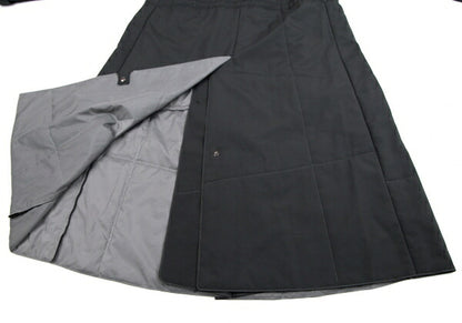 PLEATS PLEASE Ultrasonic Cut Hooded Coat Gray Size 3