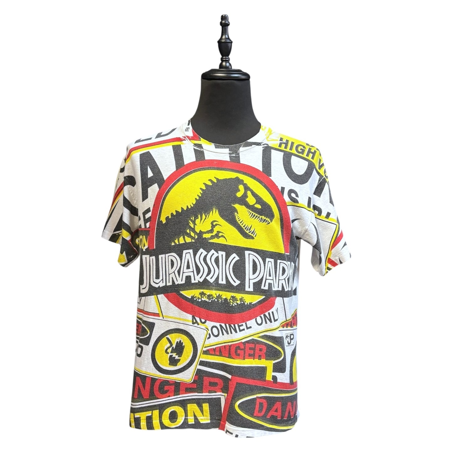 JURASSIC PARK OVER PRINT T-Shirt Size L