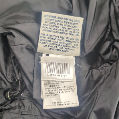 Moncler SAISSAC GIUBBOTTO Black Hooded Down Coat Size 00