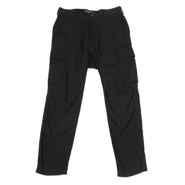 Y's Tencel Cargo Pants Black Size 1