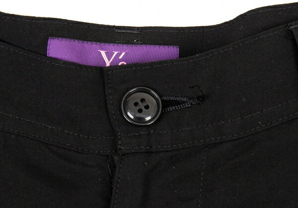 Y's Tencel Cargo Pants Black Size 1