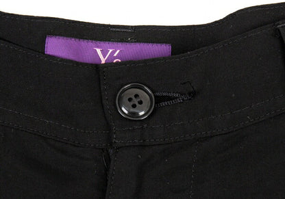 Y's Tencel Cargo Pants Black Size 1