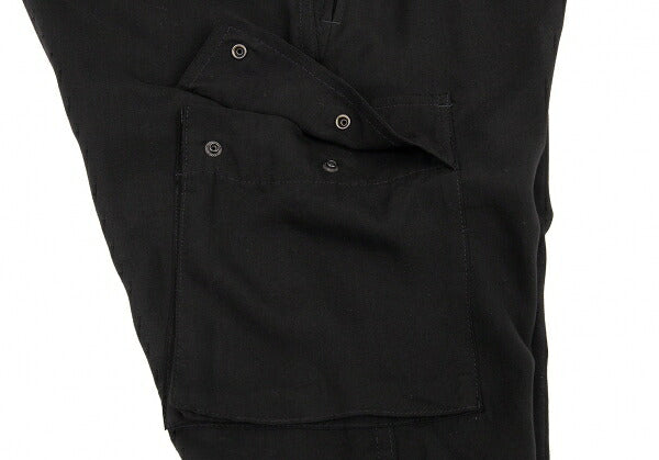 Y's Tencel Cargo Pants Black Size 1