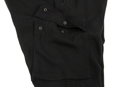 Y's Tencel Cargo Pants Black Size 1