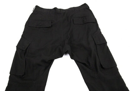 Y's Tencel Cargo Pants Black Size 1