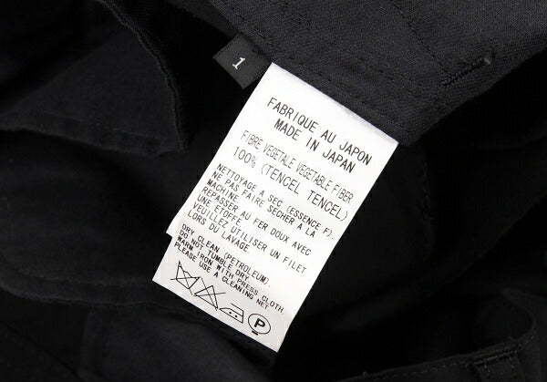 Y's Tencel Cargo Pants Black Size 1
