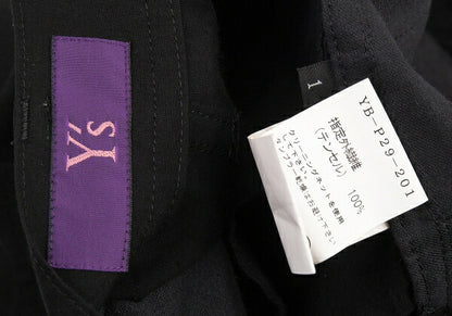 Y's Tencel Cargo Pants Black Size 1