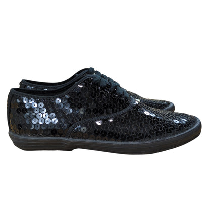 COMME des GARCONS tricot Sequin Lace Up Shoes Size 22.0